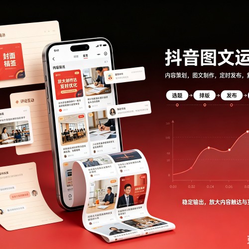 方城抖音图文代运营服务
